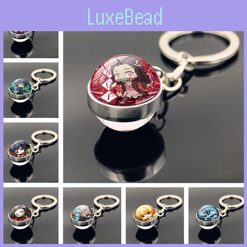 Stylish Demon Slayer Keychain Accessories For Fans Modern Minimalist Design