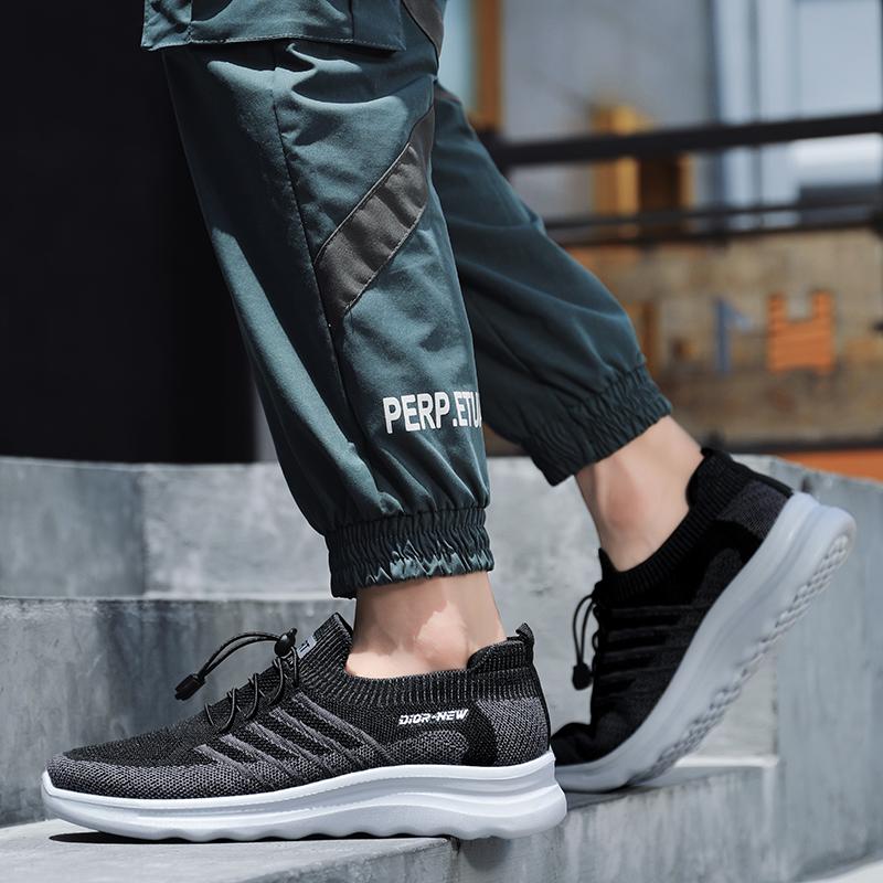 Summer Men Shoes Casual Outdoor Mesh Sneakers Men's Lightweight Walking Shoes Non-slip Men's Loafers Trainers Zapatillas Hombre