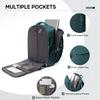Vacuum Compression Backpack Large Capacity Travel Business Use, Cabin Carry On Backpack Durable Travel Backpack Hiking Daypacks