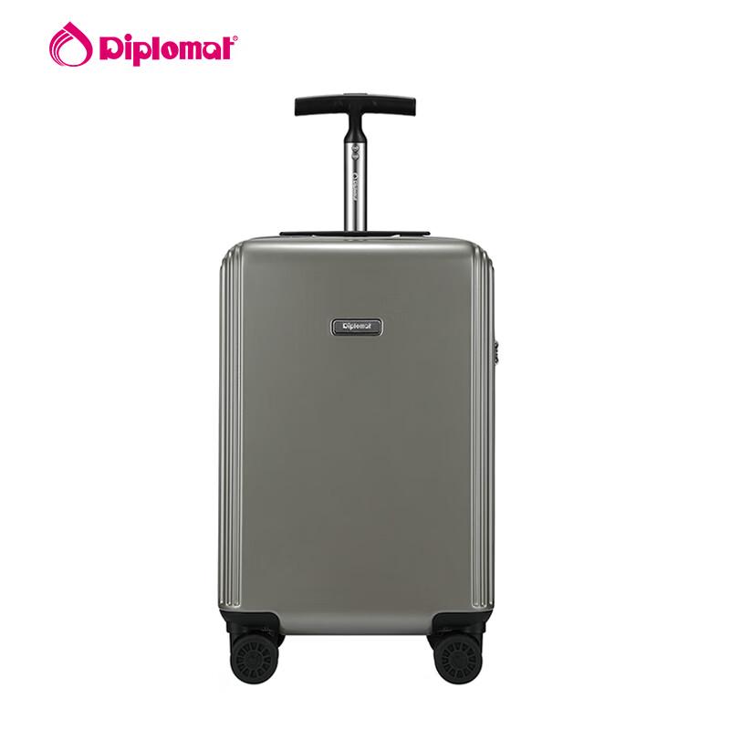 Diplomat HM-6107-1 Hardside Spinner Luggage 20 inches