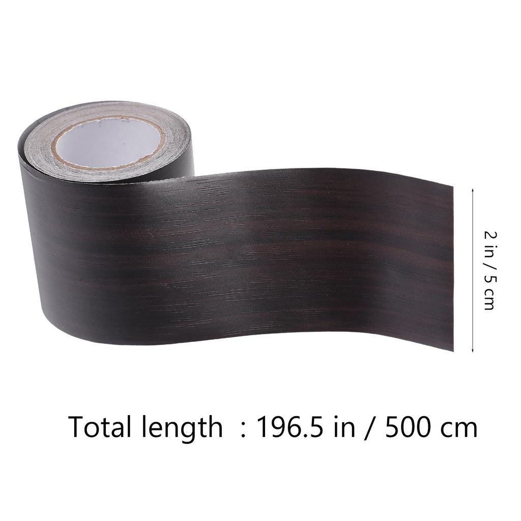 2 Rolls 5 Meters Flexible Skirting Board Trim Self-Adhesive Wall Base Molding Decorative Sticker for Indoor Outdoor Decoration