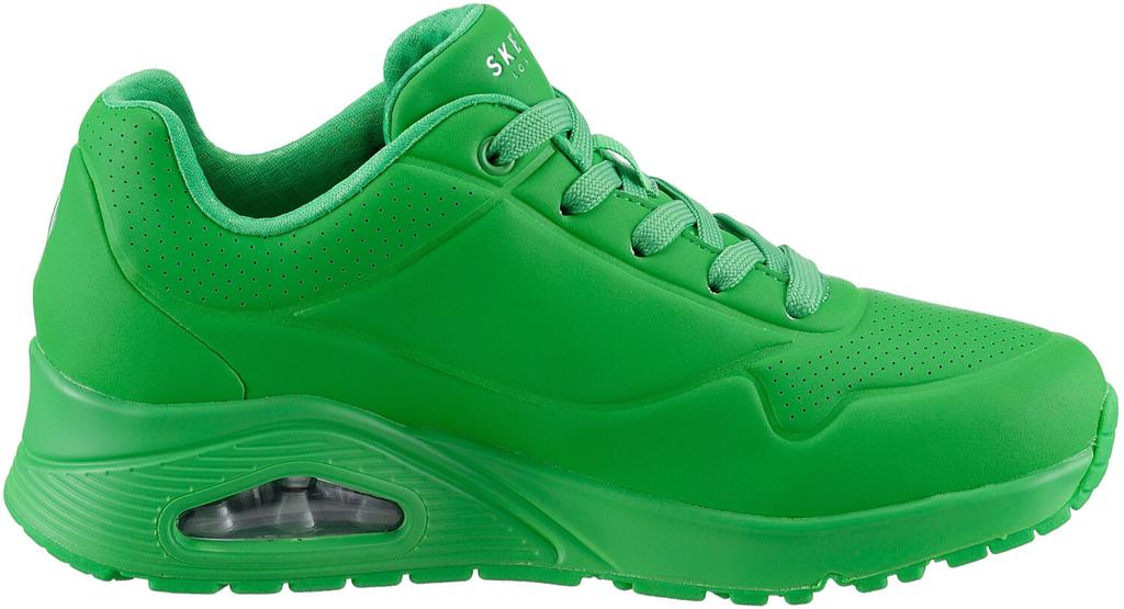 Skechers Uno - Stand On Air Женские кроссовки зеленого цвета