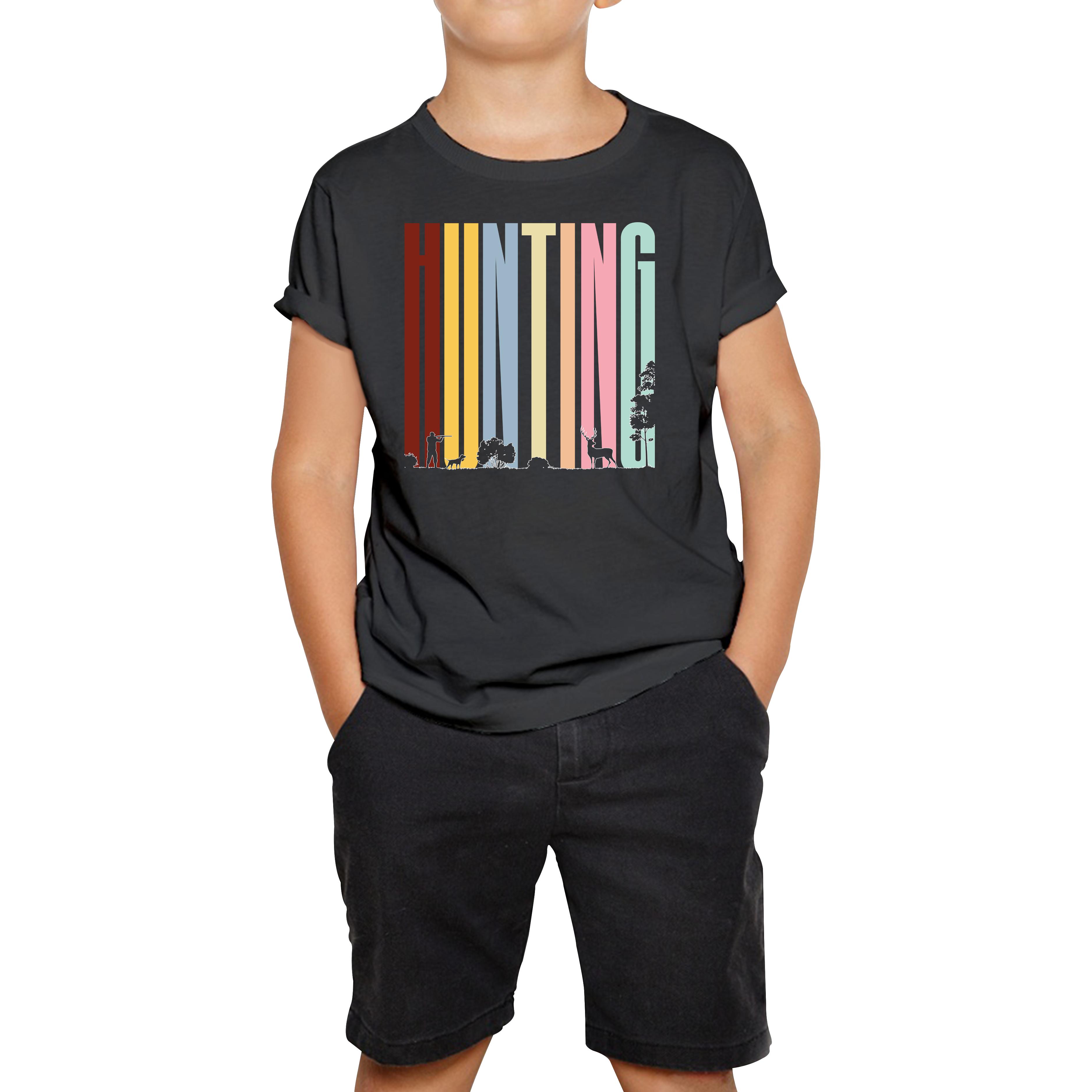Camping Adventure Hunting Kids T Shirt 100