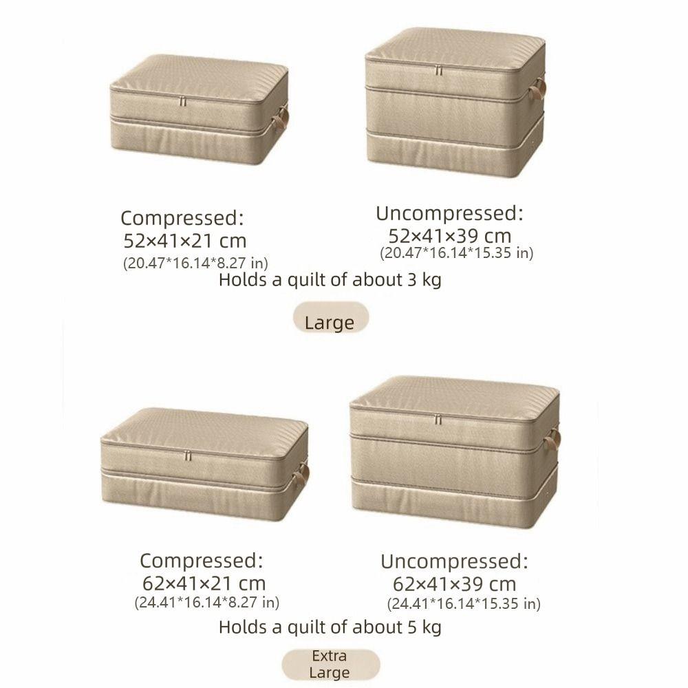 Foldable And Expandable Compression Clothes Storage Bag Quilt Moving Bag for Blankets Comforters