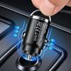 Mini 100W USB Car Charger Type C QC3.0 PD Car Chargers Fast Charging Auto Phone Charger Adapter for Iphone Samsung Huawei Xiaomi