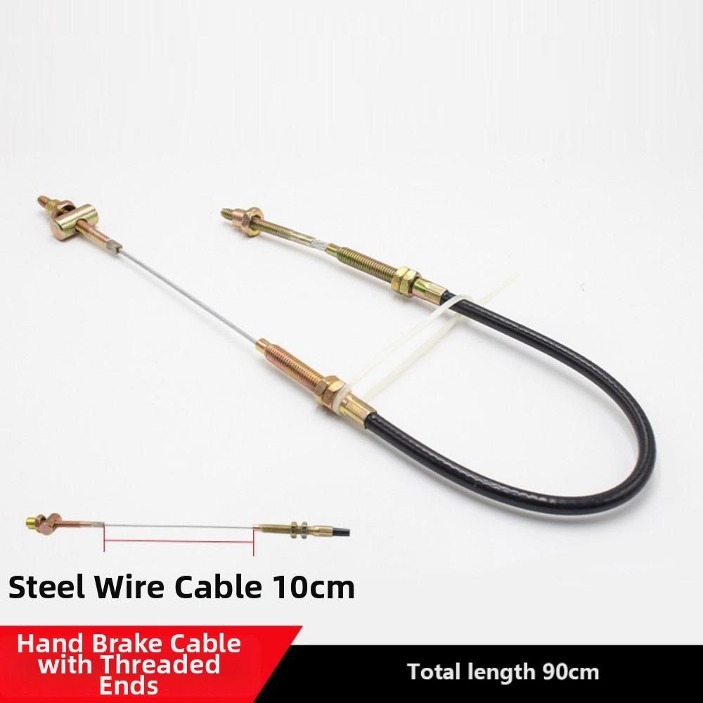 50/60/70/80/90/100cm Electric Tricycle Brake Cable with Leather Brake Wire Handbrake Cable Wire