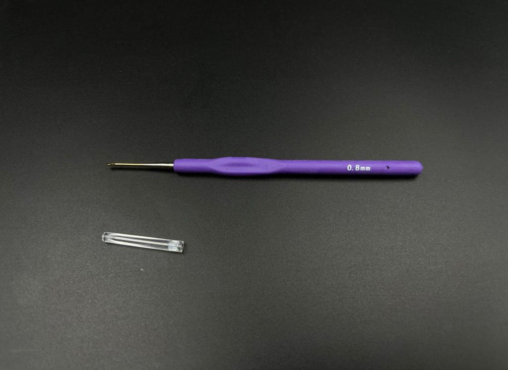 Colored Soft Handle Crochet Hook Set for DIY Knitting: Fine Crochet Hook with Sweater Needles & Lace Crochet Tools
