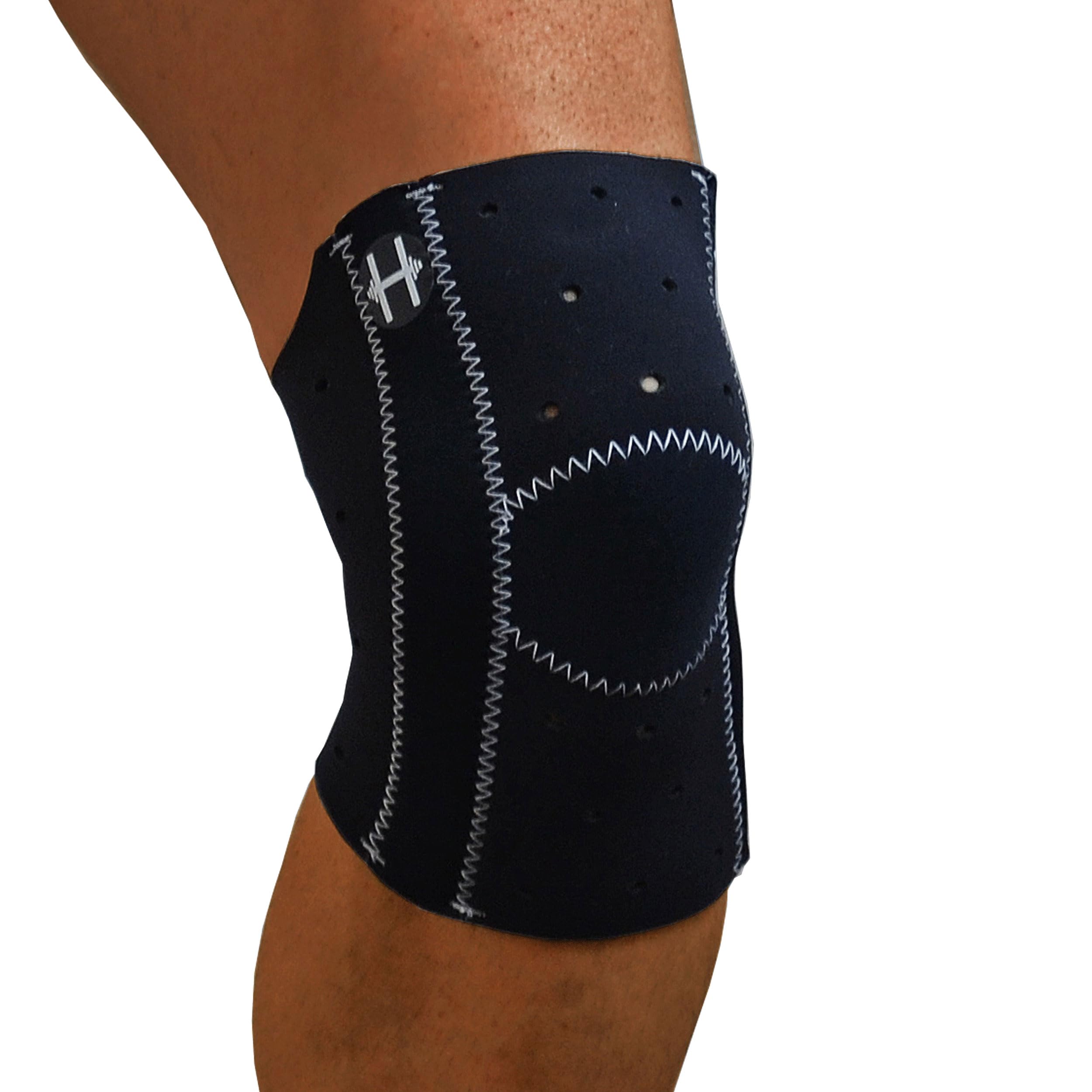 

HLHND Knee Perfect for Stays in 3D Made in Warms for Everyday Unisex (Hell Hand) Sweat-Proof Support, Marathons, Running, Place, Construction,