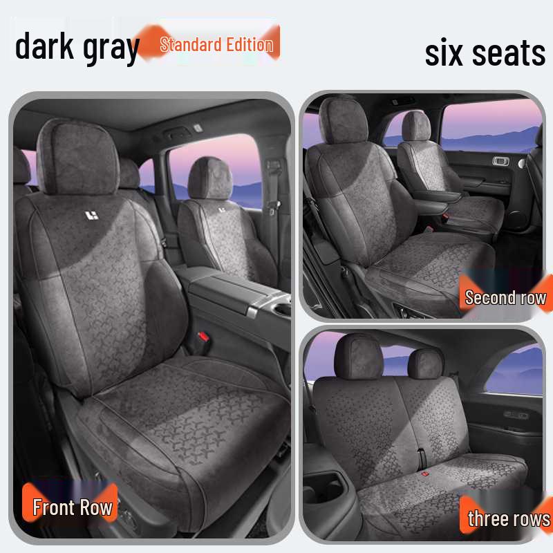 Universal Suede Ideal i8 Full Coverage Cushion Seat Cover for All Seasons Ideal i8 Specific (Specify Year and Configuration)
