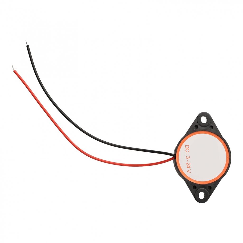 Electronic Buzzer 100dB Vehicle Electronics 1Pc Black