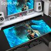 PC Gamer Cabinet Kawaii Mousepad XXL Sexy Anime Girl Overwatch Mercy Mouse Pad Keyboard Rug Laptop Gaming Accessories Desk Mat