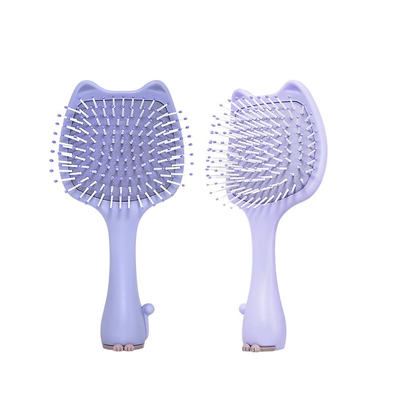 Cute Cat Air Cushion Hair Brush Anti-Static Detangle Brush Hair Scalp Massage Comb Professional Styling Tools Hairbrush