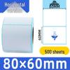 Self-Adhesive Thermal Barcode Stickers for Milk Tea & Supermarket Scale