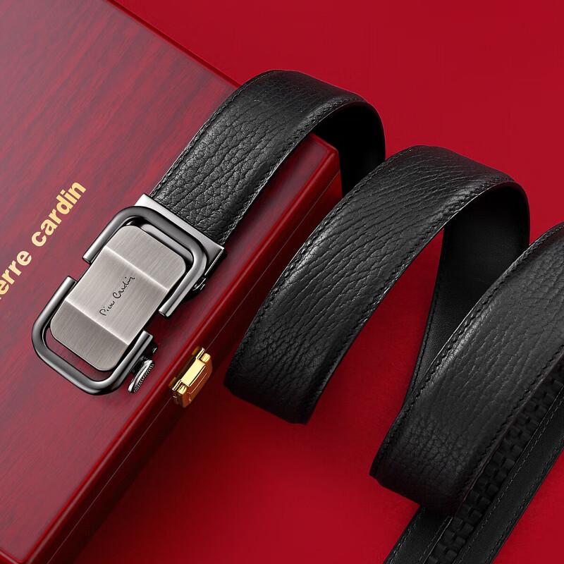 Pierre Cardin Men's Seal Leather Belt