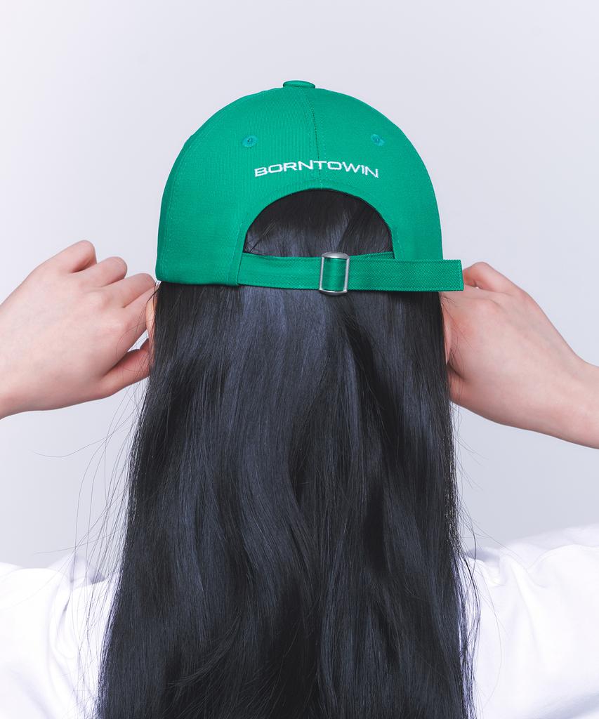 BORN TO WIN Heritage B Ball Cap [Green]