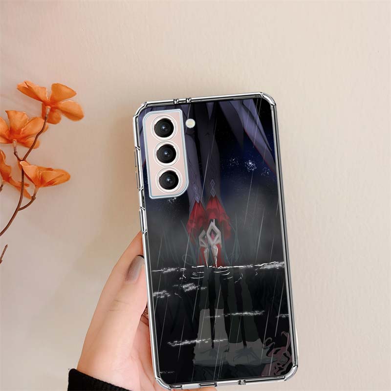 Arlecchino Genshin Impact Clear Phone Cases for Samsung S26 Ultra Galaxy S25 Edge S24 S23 FE S21 Plus S20 S22 S10 Cover Patterne