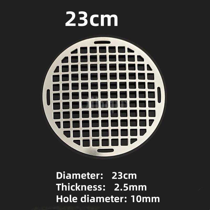 15 to 60cm smooth Barbecue Round Cooling Baking Rack 304 Stainless Steel Wire Oven Grill  Sheet Circular BBQ Net Baking Grill