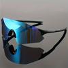 Men Rimless Oversized Sports Sunglasses Colorful Lightweight Running Glasses Women Mountaineering Outdoor Sports Cycling Eyeglasses