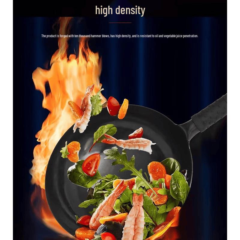 Jinweide Zhangqiu Hand-Forged One-Piece Iron Wok