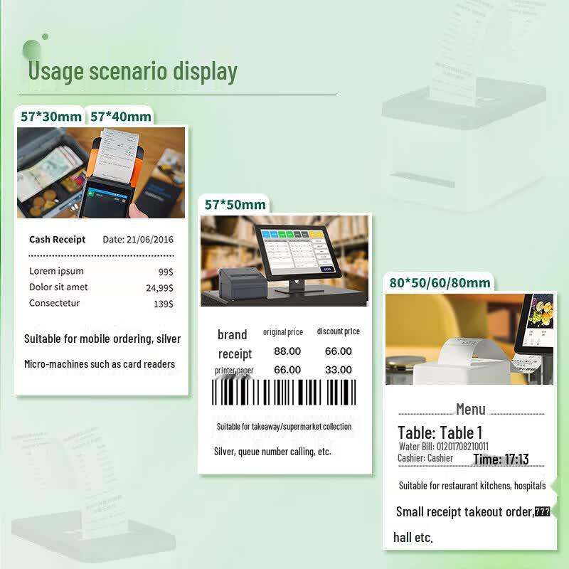 TianZang P3610 Thermal Receipt Paper