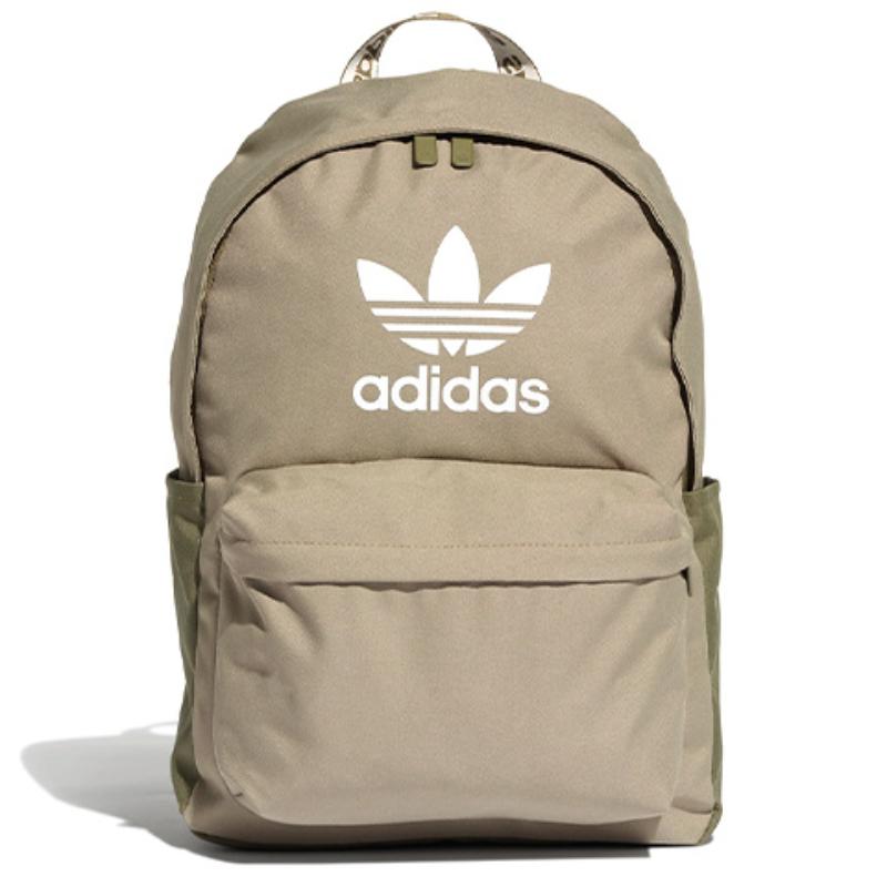Adidas Originals Polyester Backpack Regular Unisex Olive Green Adidas H35598
