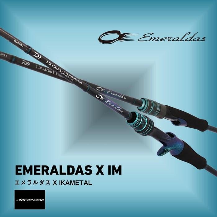 Daiwa Emeraldas X IM Ika Metal Rod 65LB-S J Black
