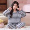 Girls Cotton Pajama Set Long Sleeve Cartoon Princess Sleepwear Ages 8 2026 Kids Home Outfit