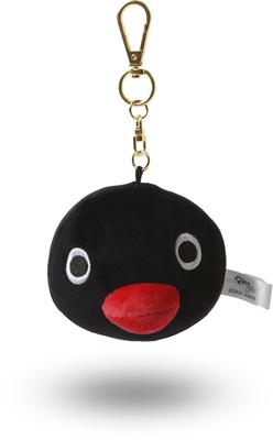 [Viele kleine Dinge] Pingu Plüschtier, Squishy Gesicht Maskottchen, Schlüsselanhänger Schlüsselanhänger, Kugelkette (Pingu)