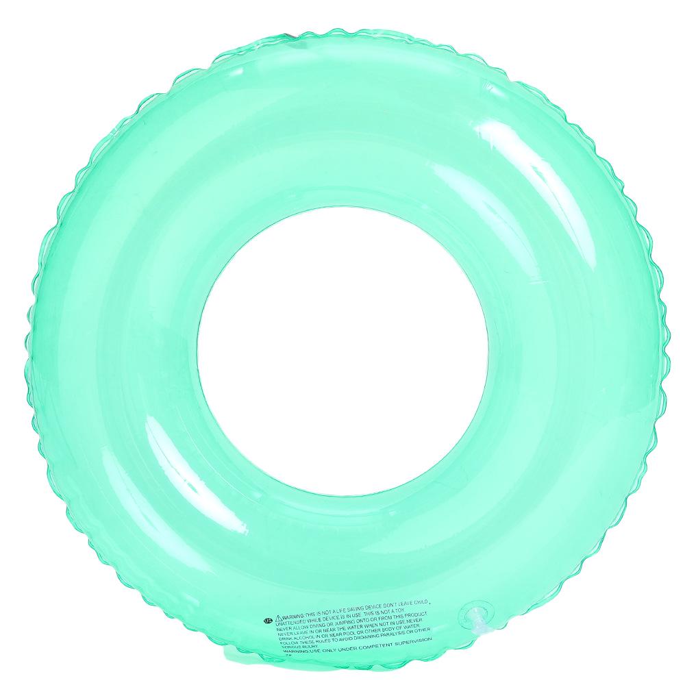 Aufblasbarer Neon-Schwimmring für Erwachsene - Verdickter fluoreszierender Rettungsring für Männer & Frauen
