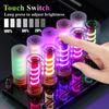 Dimmable Touch Control 5V USB LED Filament Frosted Clear Glass Night Light for Car Home Room Laptop PC Festival Decoration