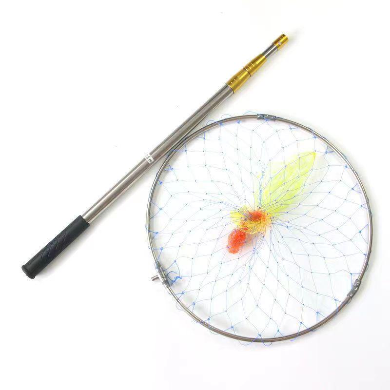 Telescopic Poultry Catching Net for Chickens, Ducks, Geese, and Pigeons