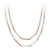 Double Layer Design - Necklace Women's Rose Gold EG3451221