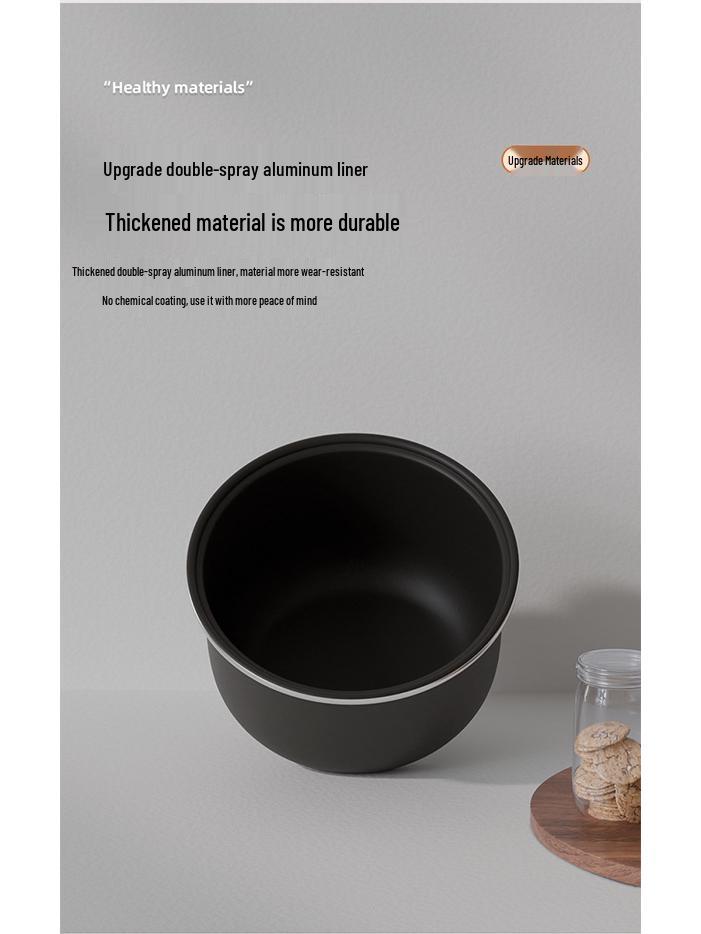 Smart Multifunctional Rice Cooker with Non-Stick Pot and Timer Reservation
