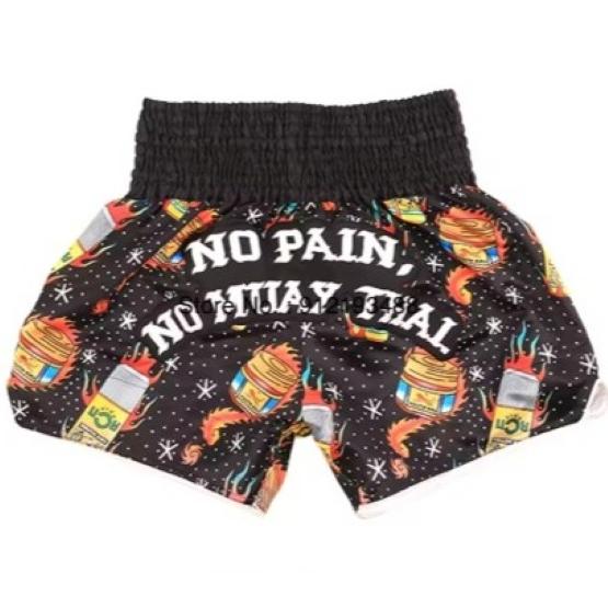 Muay Thai Shorts MMA UFC Martial Arts Pants Kickboxing Boxing Fight Unisex Men Women Kid Quick Dry Print Elastic Polyester Training