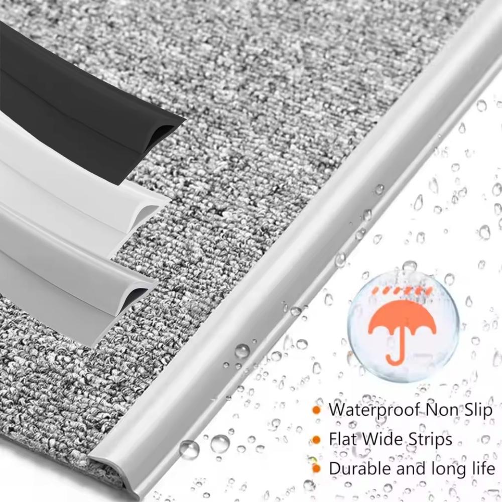 1PC 3meters/118.11in Transition Edge Strip, Carpet Edge Strip, Floor Edge Strip Rough Edged Floor Edging Strip, Easy To Install