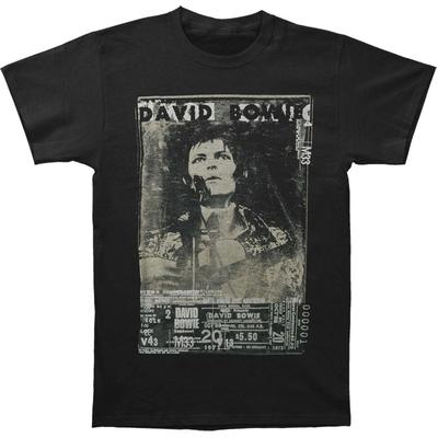 David Bowie Ziggy T-shirt Large Black Unisex T-Shirt