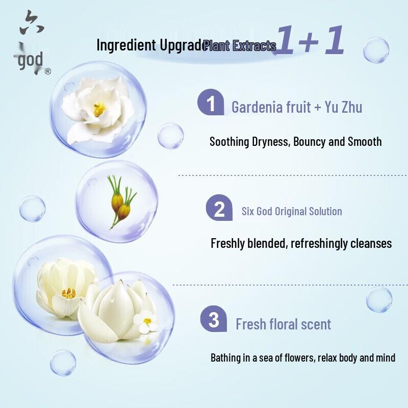 Liushén Refreshing Shower Gel