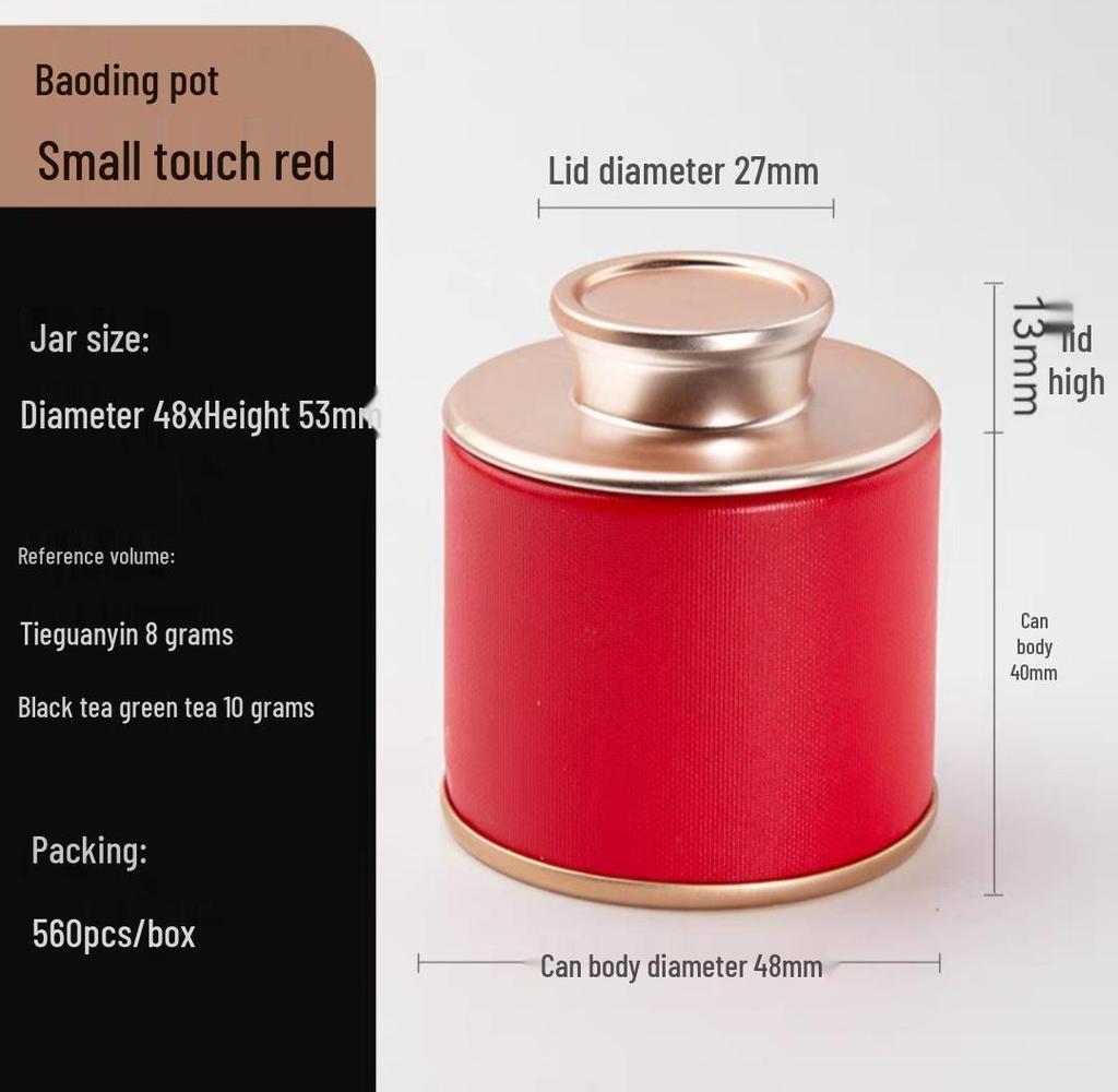 Compact Sealed Tea Canister for Single Brew - Portable and Reusable