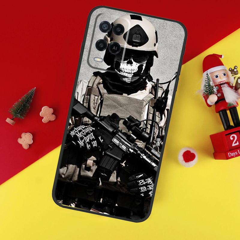 Military Army Special Forces Case For Oppo A38 A18 A58 A78 A98 A74 A94 A54 A80 A60 A40 A96 A76 A16 A15 A17 A57 A5 A6 Pro
