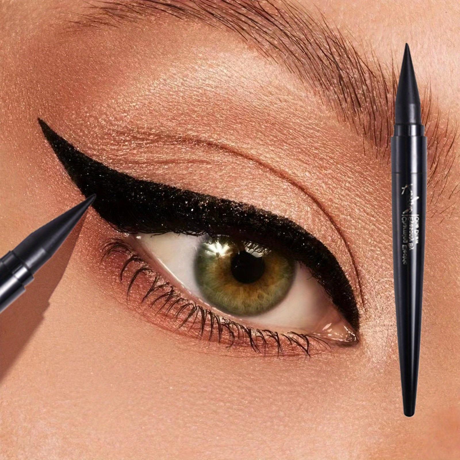 

Стойкая матовая гелевая подводка для глаз — гладкая, натуральная, водостойкая и не размазывающаяся синяя подводка для глаз с формулой растительного сквалана 03# чёрный