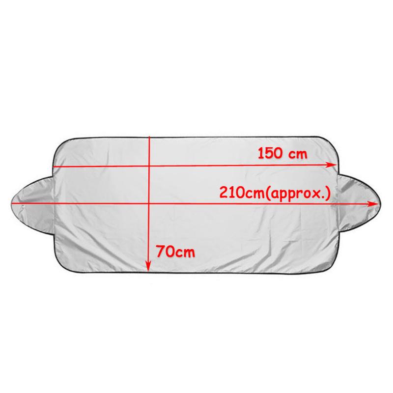 Car Windshield Protector Visor Cover for Sun Shade Prevent Snow Frost Ice on Du Car Accessories