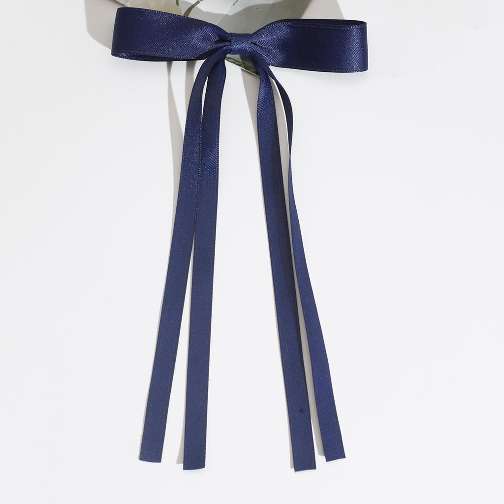 Lystrfac Fashion Fabric Ribbon Hair Bow Hairpin for Women Girls Hair Clips Back Head Top Clip Female Hair Accessories