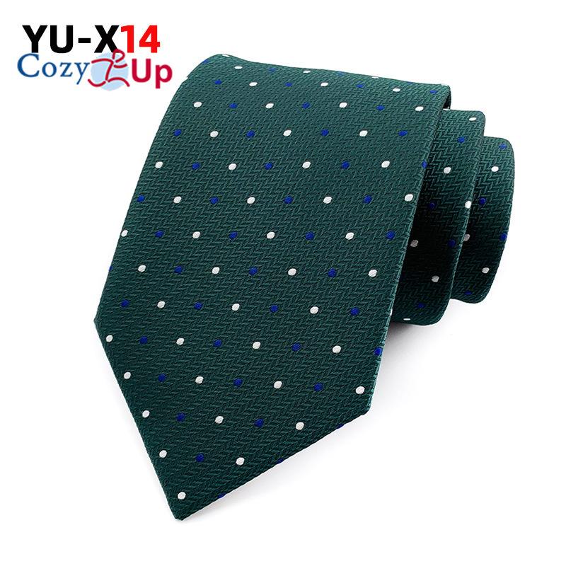 

3,15 модна смугаста чоловіча краватка з квітами на весілля