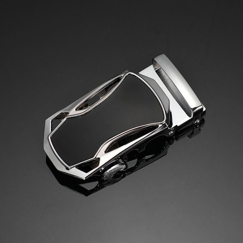 Accessoire de boucle de ceinture automatique en alliage 3,5 cm pour homme