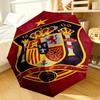 Spain Football Crest Umbrella 8-Frame for Travel, camping, Casual Lightweight Portable Umbrella, Essential for every family Holidays Gift