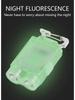 Keychain LED Light Magnetic Flashlight Multi-Function Charging Mini Portable Light Maintenance Portable Ultra-Bright Work Light