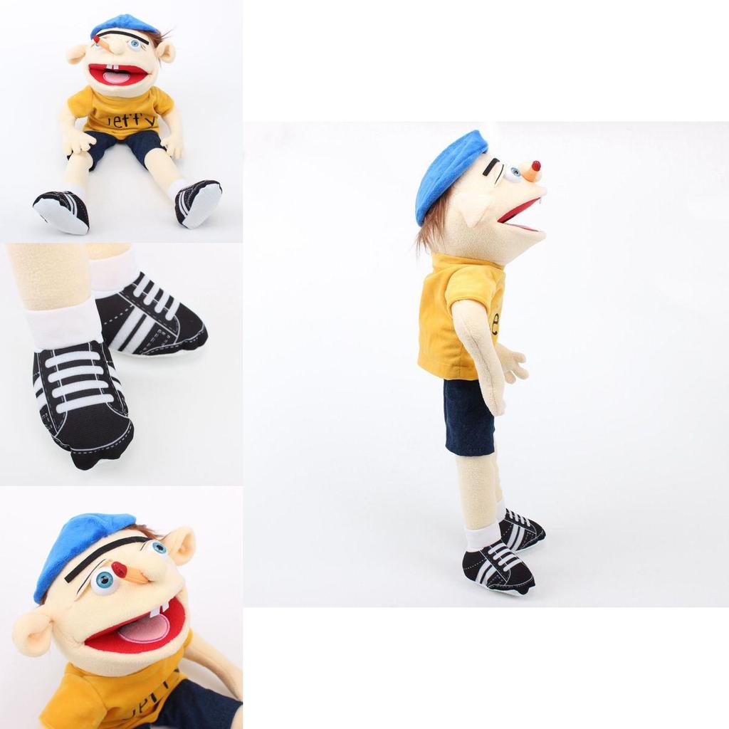 Funny Jeff Plush Doll – Parent-child Interaction Toy – Early Education Gift