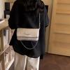 Yogodlns New Luxury Square Bag, Chain Strap Vintage Adjustable Shoulder Crossbody Bag, Minimalist Purse for Daily Use Women Bag