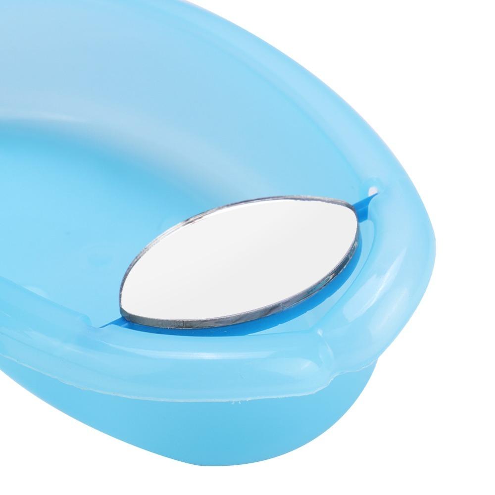 Mirror Design Bird Bath Box Easy To Clean Parrot Bathtub Toy Cute Bird Bathing Tub  Budgie Cage Use