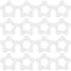 50pcs Balloon Arch Folders Arch Clip Holder Plastic Arch Fixing Buckle Wedding Birthday Party Balloon Arch Folderss